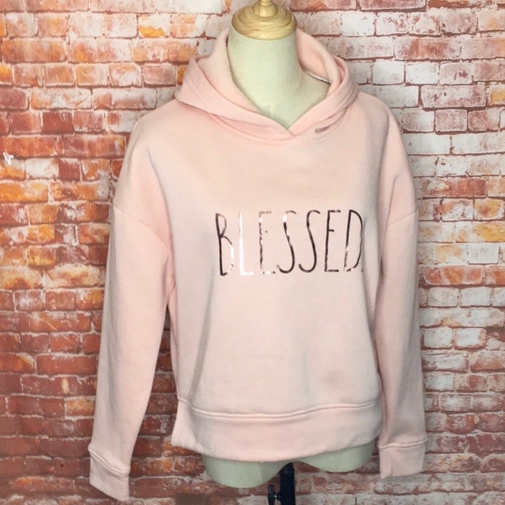 Rae Dunn Womens Pink 2 Piece Blessed Loungewear Set - Picture 3 of 13